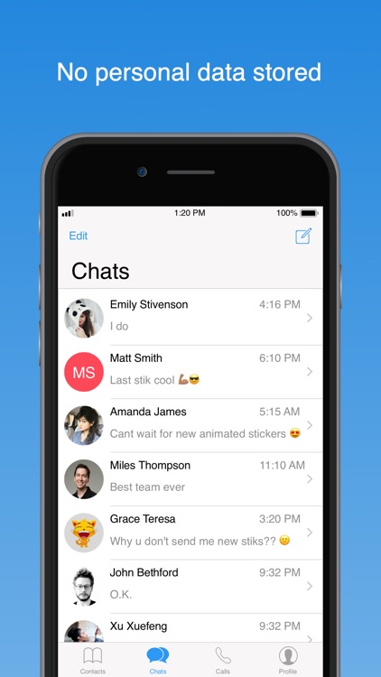 Unicam: P2P Messenger