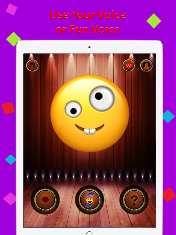 Talking Emoji Me Face Maker iPad screenshot 4 - Entertainment app