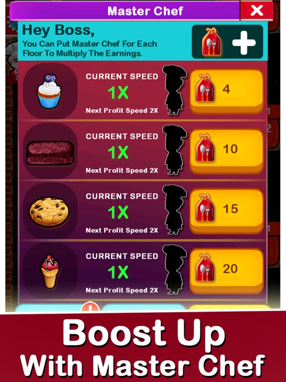 Screenshot #4 pour Idle Food Factory Clicker Game