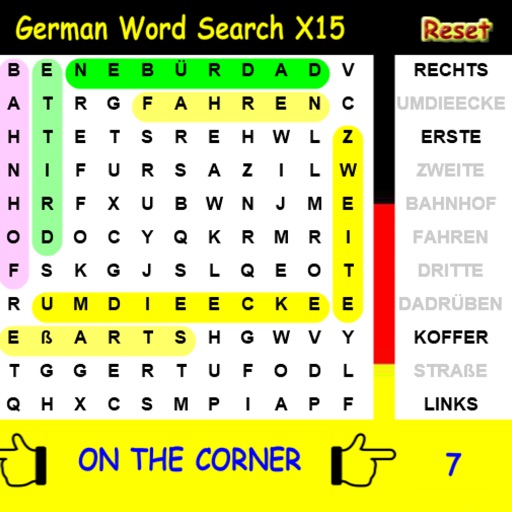 SLX German Word Search Game icon