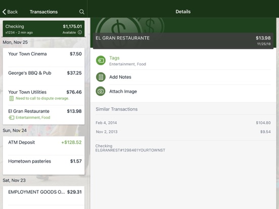 FNB-Anywhere iPad screenshot 1 - Finance app