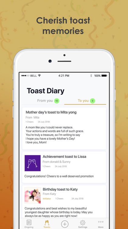 Toast Moments: Group Connect screenshot-3
