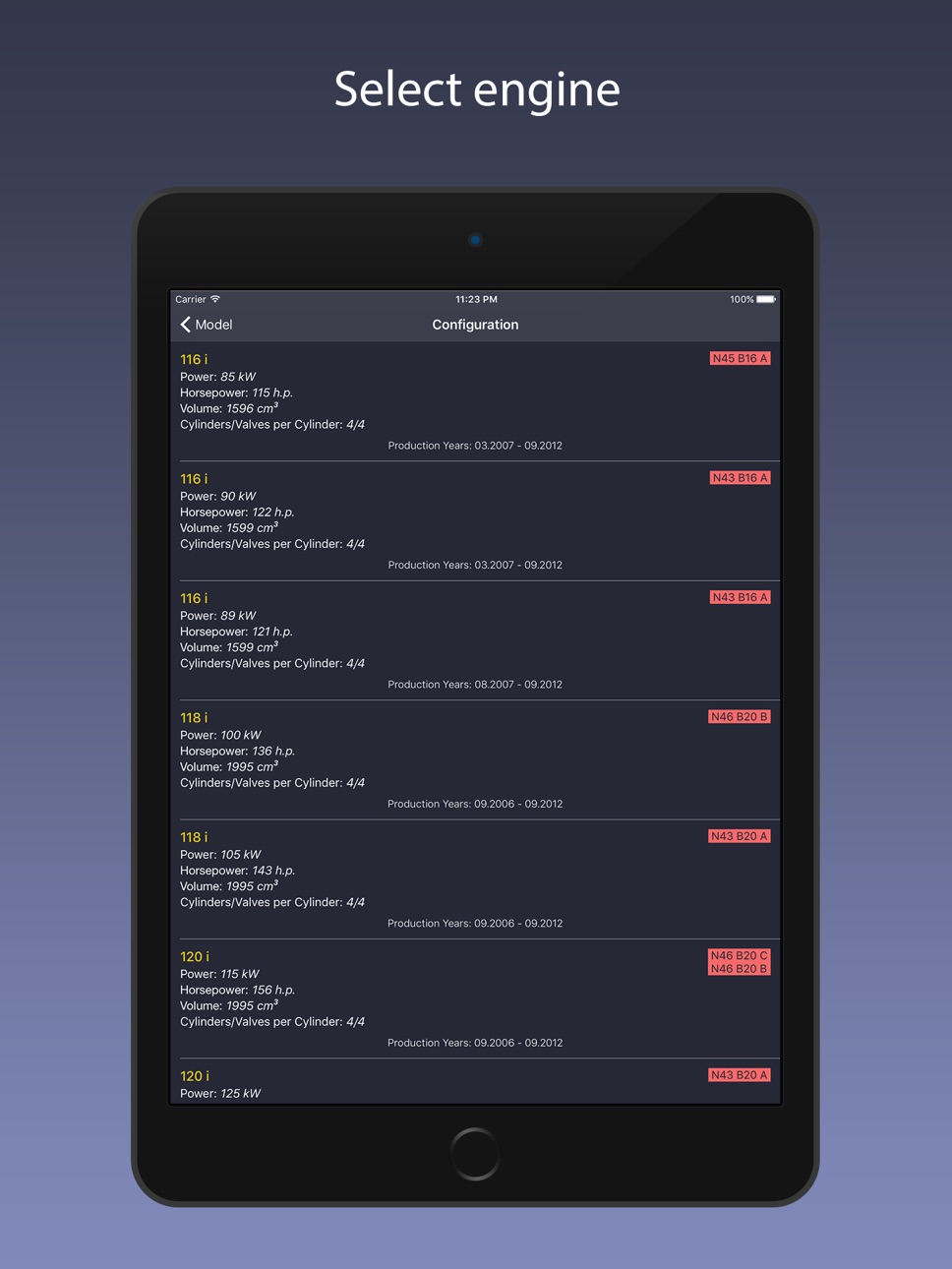 iPad screenshot