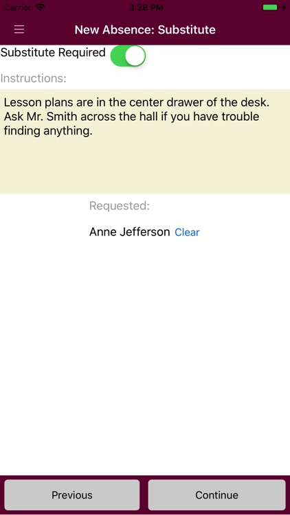 SubConnect for Teachers screenshot-4
