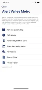 Alert Valley Metro® screenshot #3 for iPhone