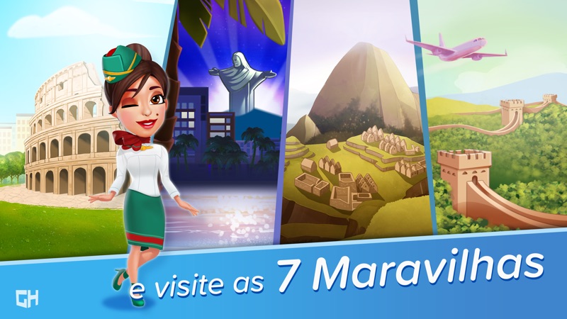 Amber's Airline - 7 Wonders screenshot 2