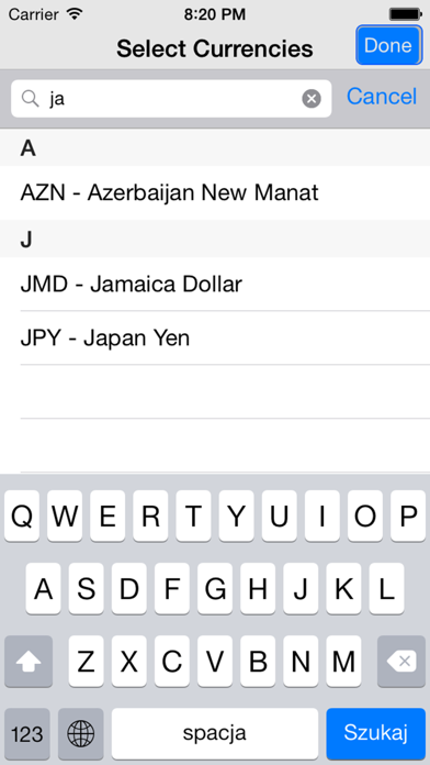 Screenshot #3 pour Currency Converter Info Plus