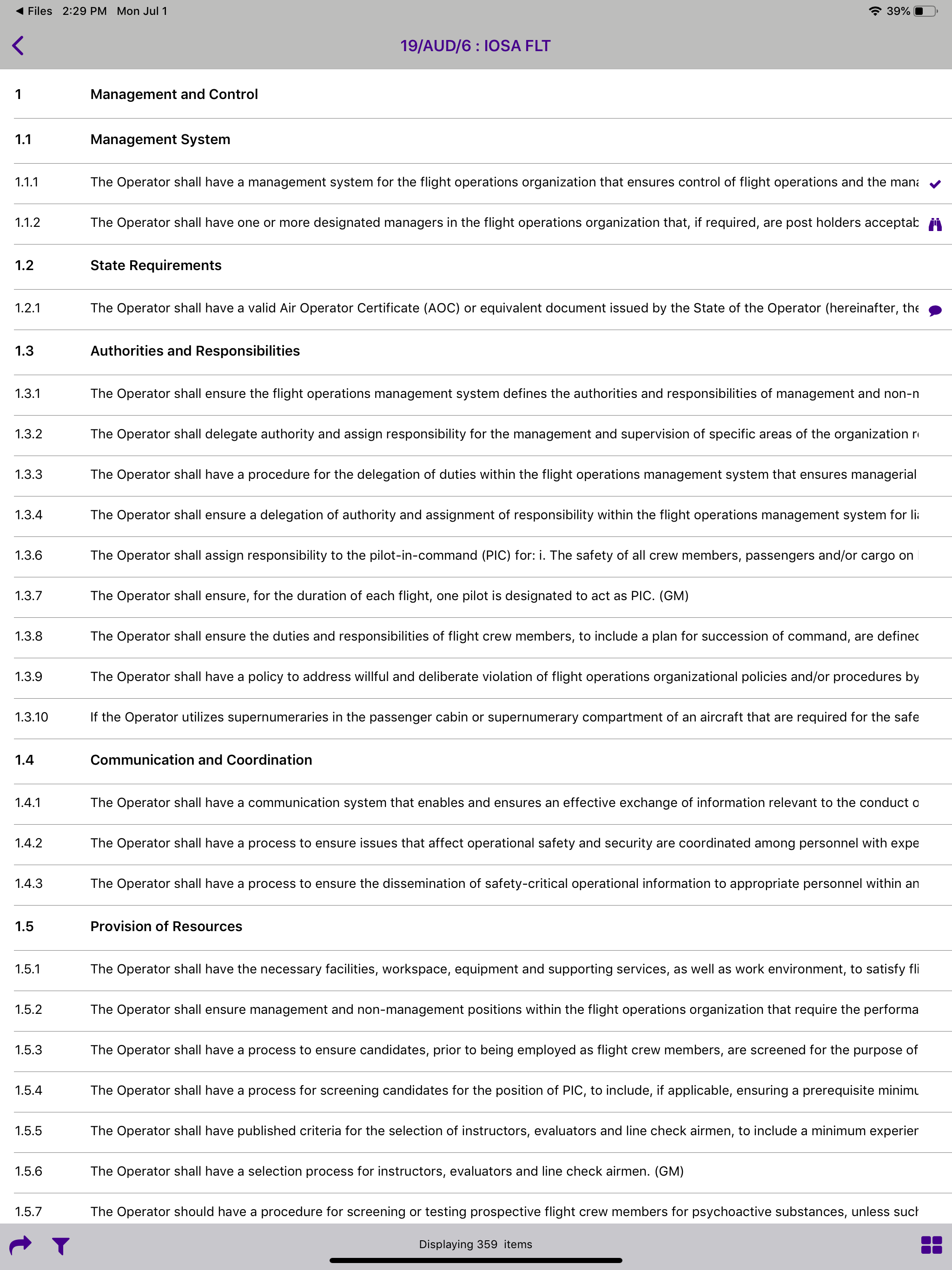Mobile Checklists