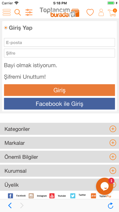 Screenshot #3 pour Toptancım Burada Eticaret