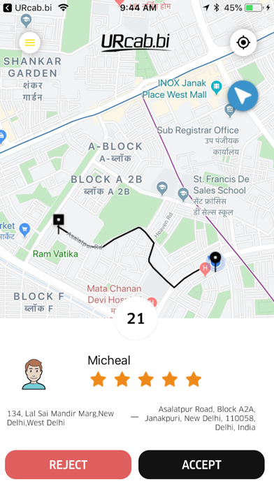 Screenshot #3 pour Urcab.bi Driver
