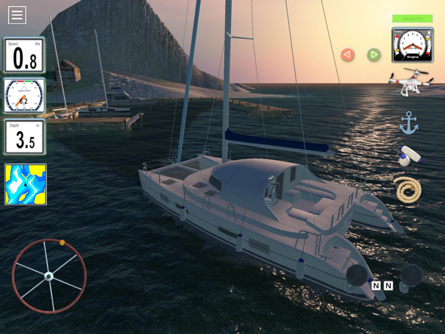 I-dock ang iyong Boat 3D Screenshot