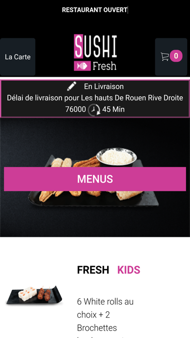 Sushi Fresh Rouen Screenshot