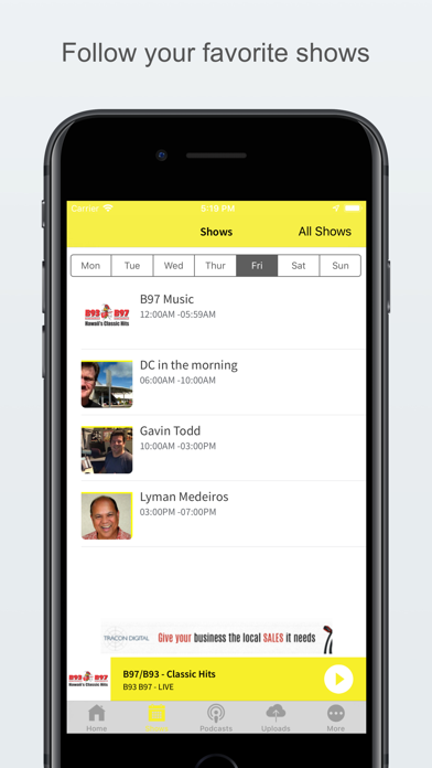 B97/B93  Classic Hits Screenshot