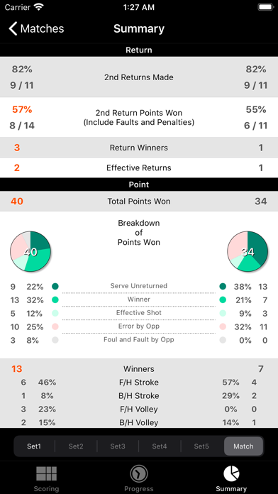 TennisRecord Screenshot