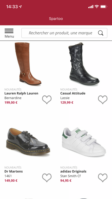 Screenshot #3 pour Chaussures & Shopping Spartoo
