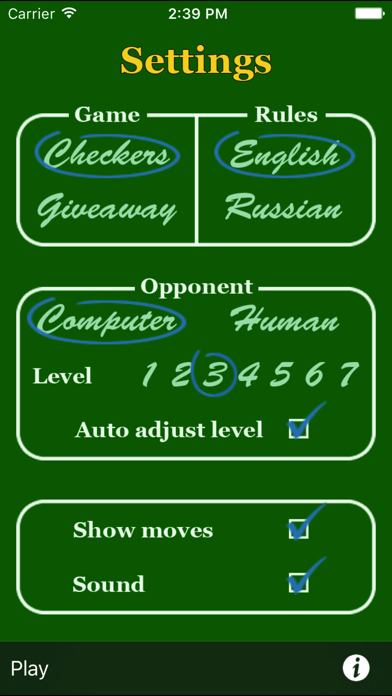 Easy Checkers screenshot 4
