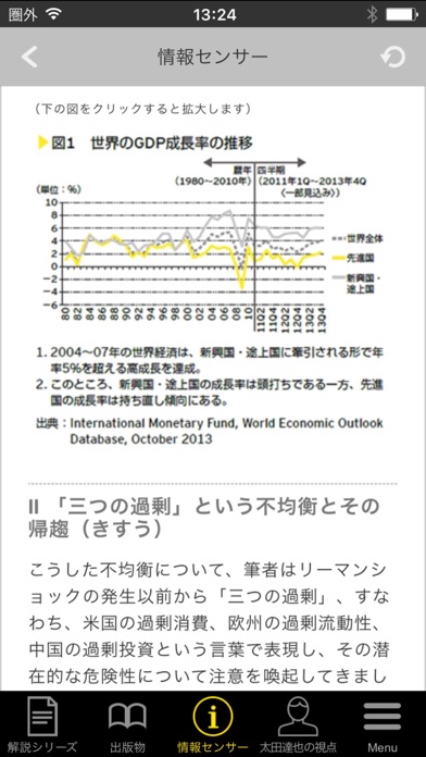 会計・税務情報がいつでも読める:EYナレッジナビゲーターのスクリーンショット3 会計・税務情報がいつでも読める:EYナレッジナビゲーターのスクリーンショット3