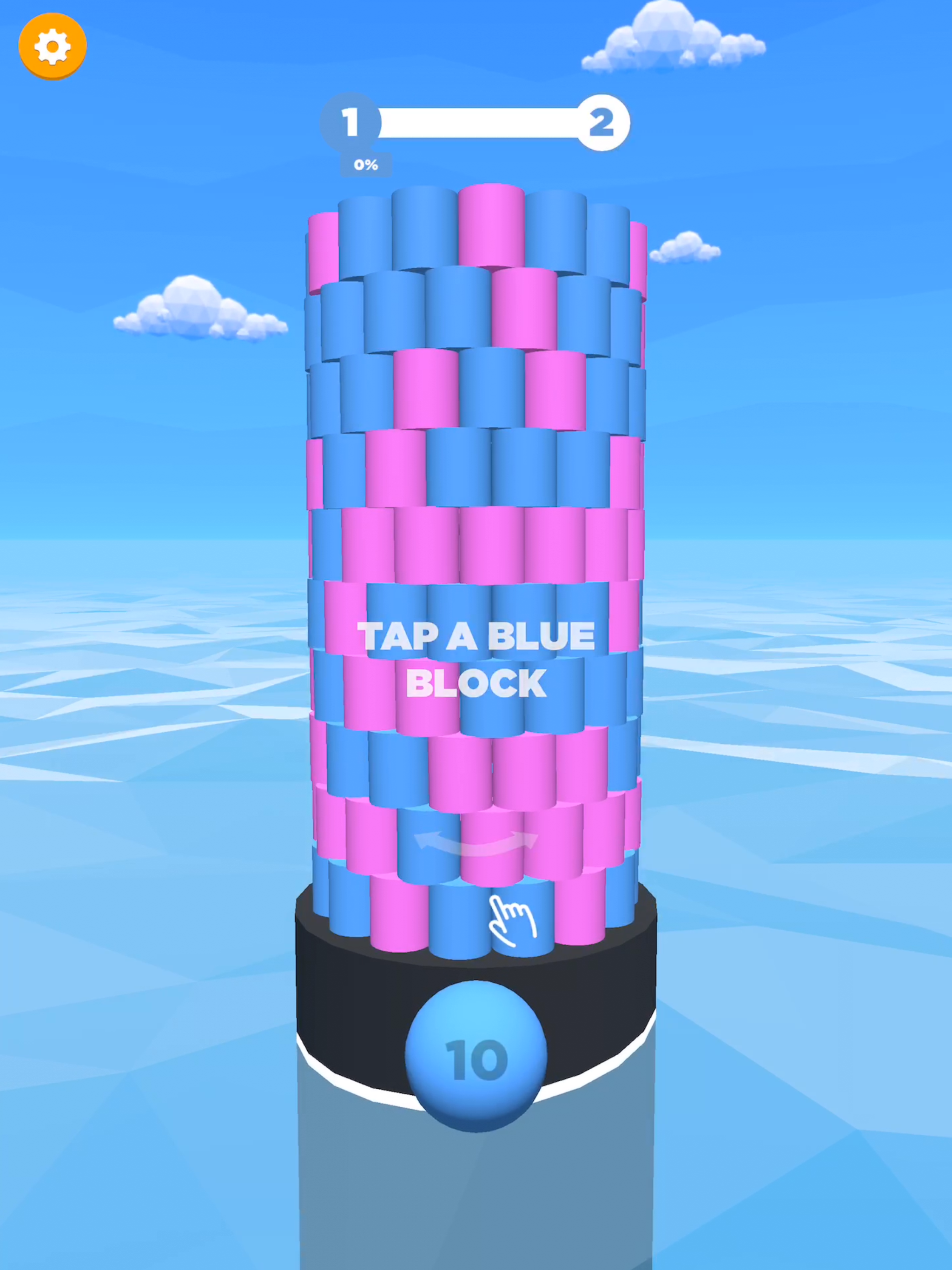 Tower Color - Hit and crash!