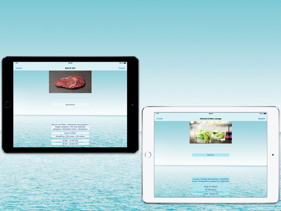 Mein Schiff 5 Bordfinder iPad app afbeelding 4