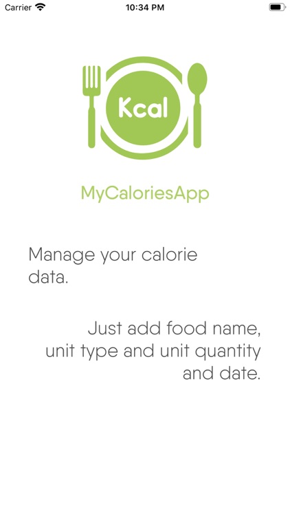 MyCaloriesApp