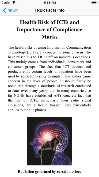TRBR Facts Info screenshot-3