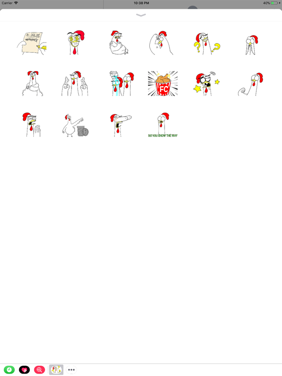 Screenshot #5 pour Chicken Bro 14 Sticker Pack