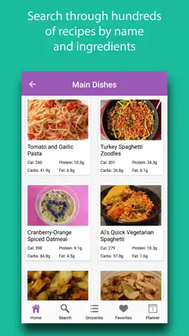 Game screenshot High-Fiber Recipes hack