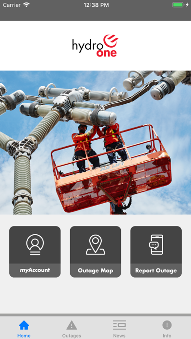 Screenshot #1 pour Hydro One Mobile