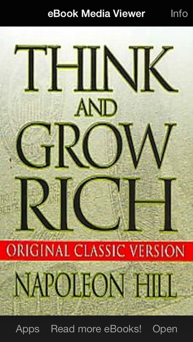 eBook: Think and Grow Rich Screenshot