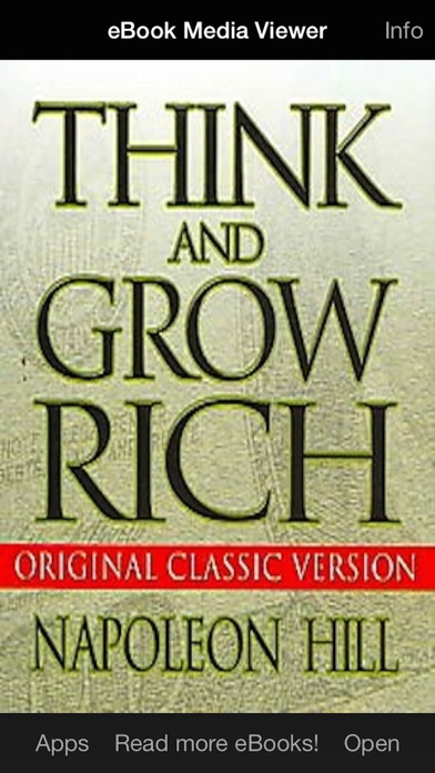 eBook: Think and Grow Rich Screenshot