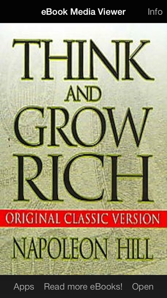 eBook: Think and Grow Rich - 7.3 - (iOS)