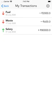 expense tracker. iphone screenshot 3