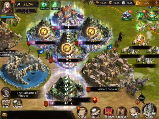Reign of Empires: War Conquest iPad app afbeelding 10