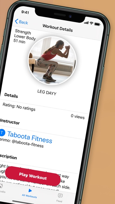 Taboota Fitness Screenshot