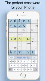 crossword. a smart puzzle game iphone screenshot 2
