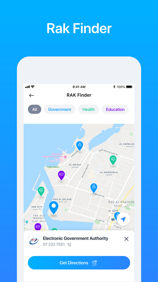 #4. mRAK (iOS) 由: Electronic Government Authority (EGA)