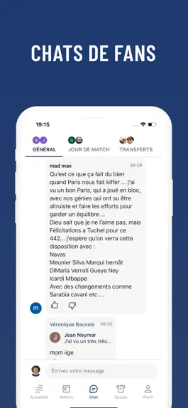 Game screenshot Paris Foot Live: no officiel hack