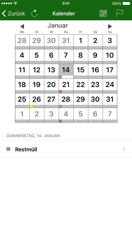 Abfall App OL screenshot-3