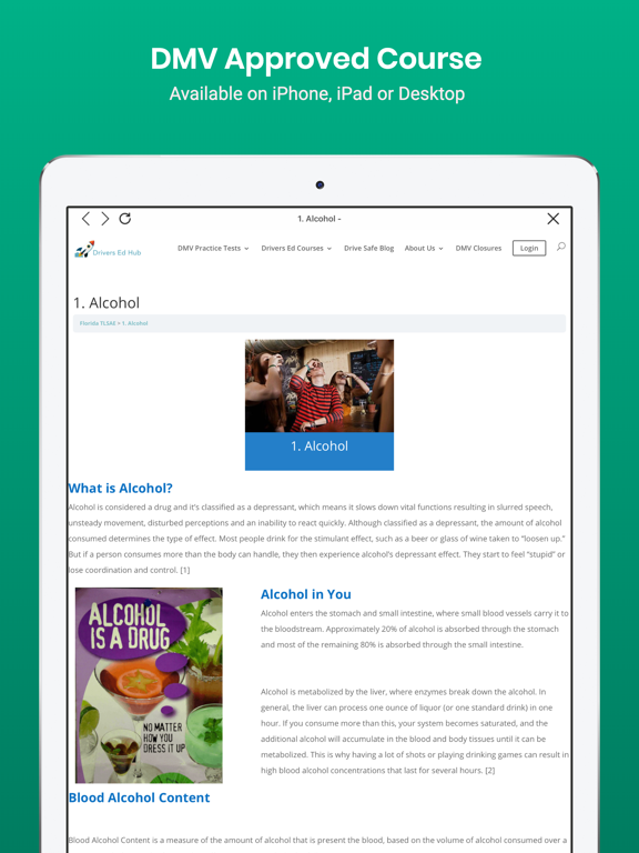 DMV Driving Permit Test Prep iPad screenshot 6 - Education app