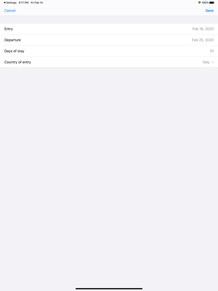 Schengen Stay Planner