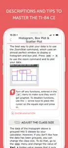 TI-84 CE Calculator Manual screenshot #4 for iPhone