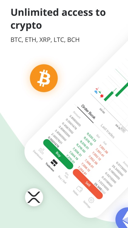 Bitstamp – crypto exchange app