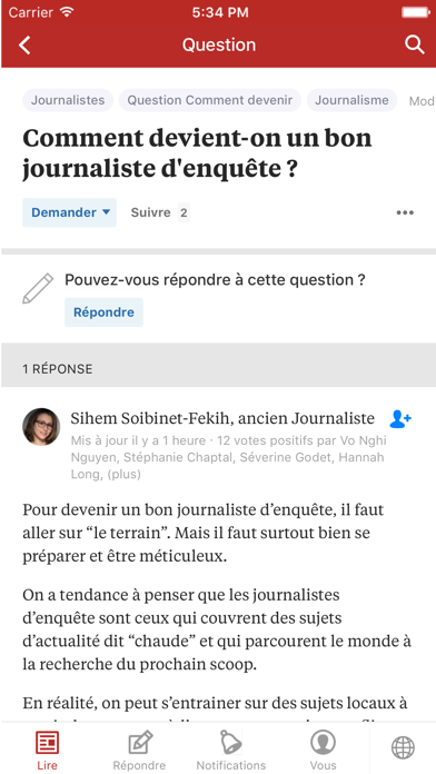 Screenshot #3 pour Quora