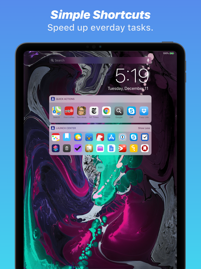 ‎Launch Center Pro - Icon Maker Screenshot