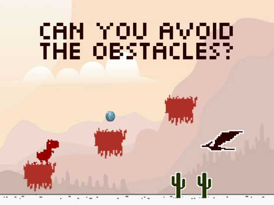 The Jumping Dino: T-Rex Runner iPad screenshot