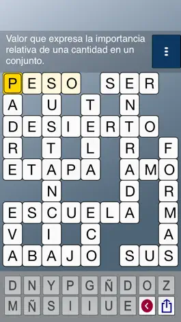 Game screenshot Crosword in Spanish hack