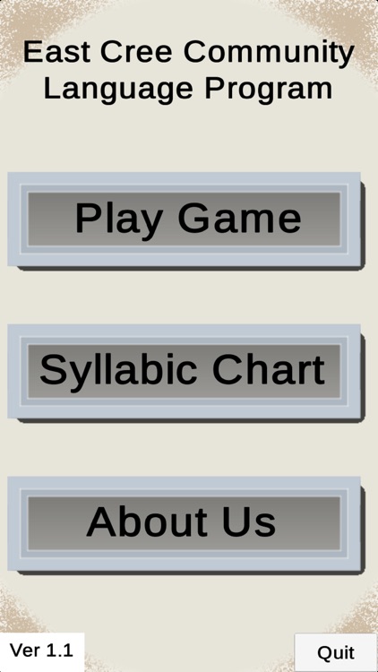 East Cree Community Language