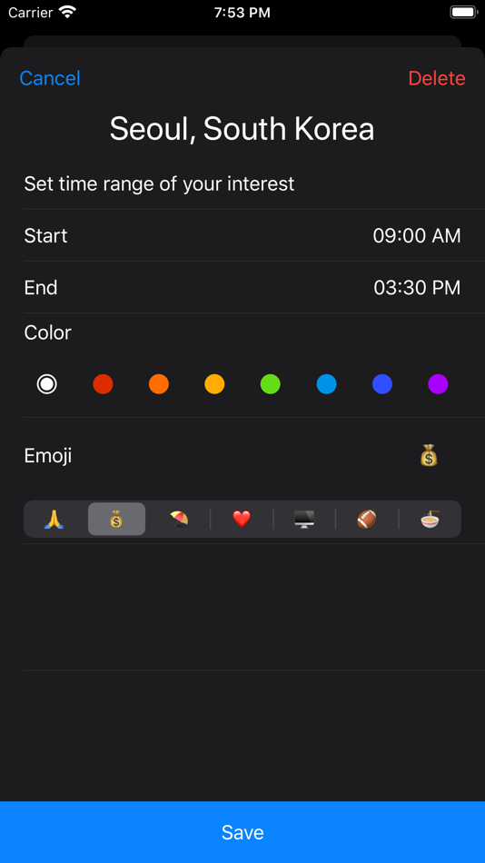 #5. Remocle - Timezone Converter (iOS) Podle: Eunjin Joo