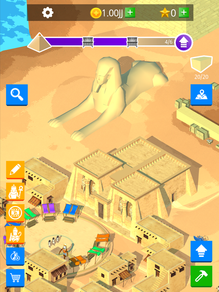 Idle Egypt Tycoon Empire Game