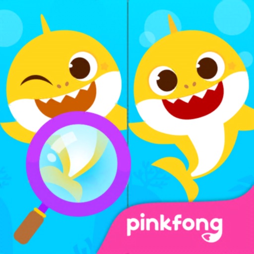 Pinkfong Spot the difference Icon